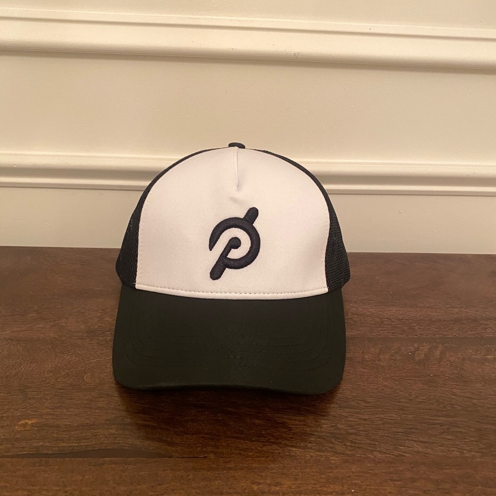 Peloton Black and White Cap